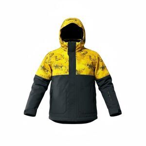Boulder Gear Boys Small Ski Snowboard Jacket Yellow Black Waterproof Insulated
